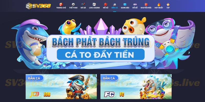 Bắn cá Sv368s.live
